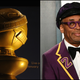 A general view of atmosphere at the 71st Golden Globe Awards Nominations Announcement on December 12, 2013 in Beverly Hills, California ;Spike Lee attends the 2020 Vanity Fair Oscar Party on February 09, 2020 in Beverly Hills, California.